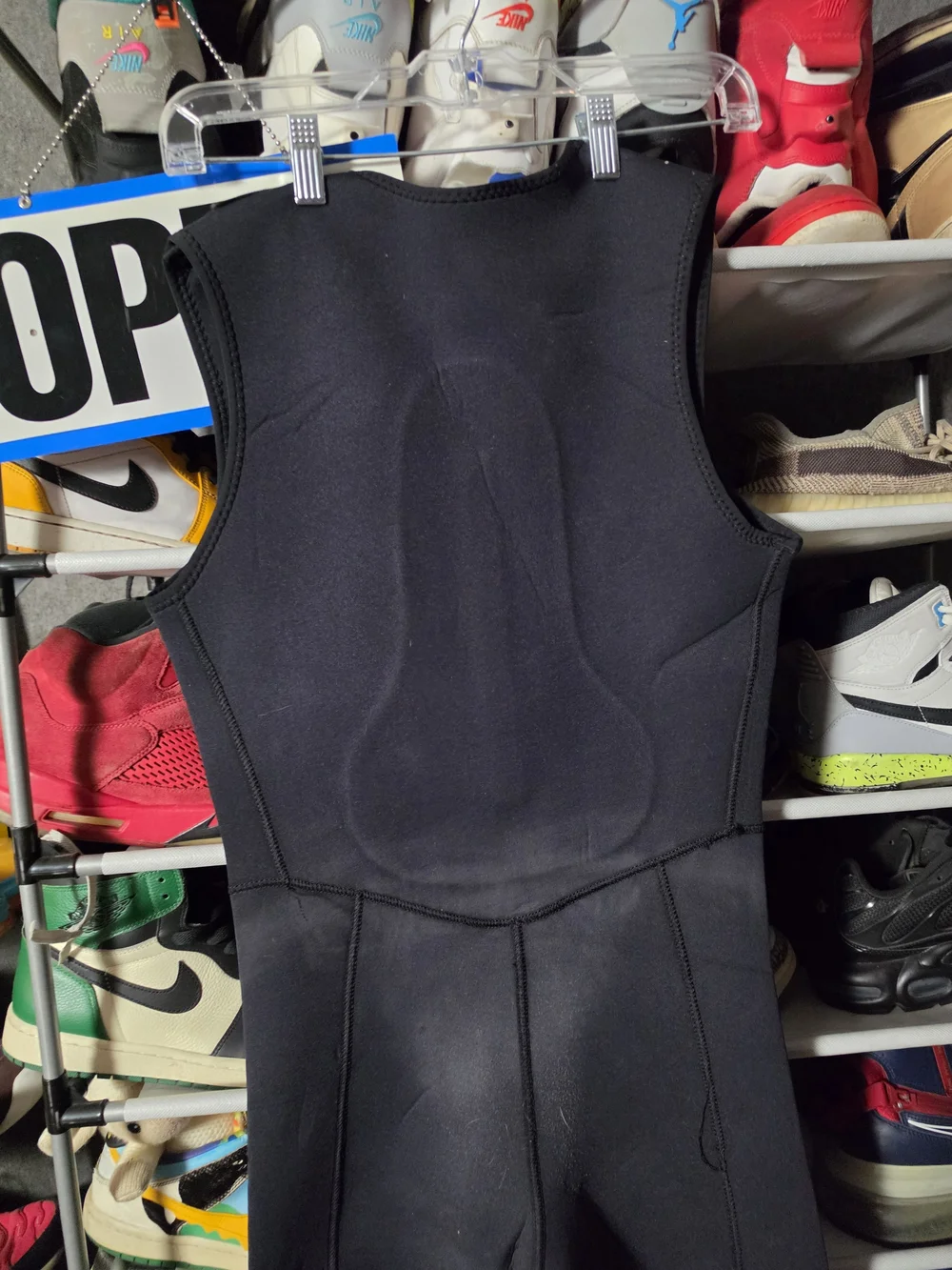 🔥 Scubapro Men's Black Shorty Swim Bodysuit Green Logo S